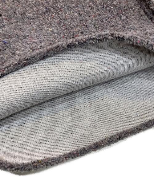 COMME des GARCONS（コムデギャルソン）COMME des GARCONS (コムデギャルソン) インサイドアウトメランジボア半袖カットソー　BLACK ROSE 黒い薔薇 AD2022 グレー サイズ:XSの古着・服飾アイテム