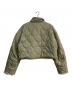 WCJ (ダブルシージェイ) ボアキルティングリバーシブルブルゾン カーキ×ベージュ サイズ:Free 未使用品：7000円