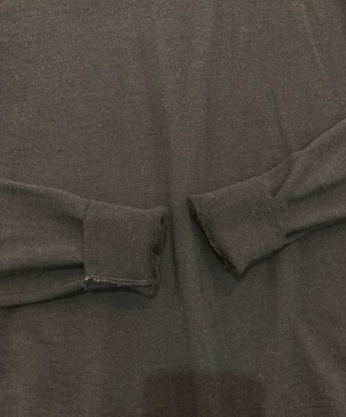 JOHN SMEDLEY（ジョンスメドレー）JOHN SMEDLEY (ジョンスメドレー) 襟付ニットプルオーバー ブラック サイズ:Mの古着・服飾アイテム