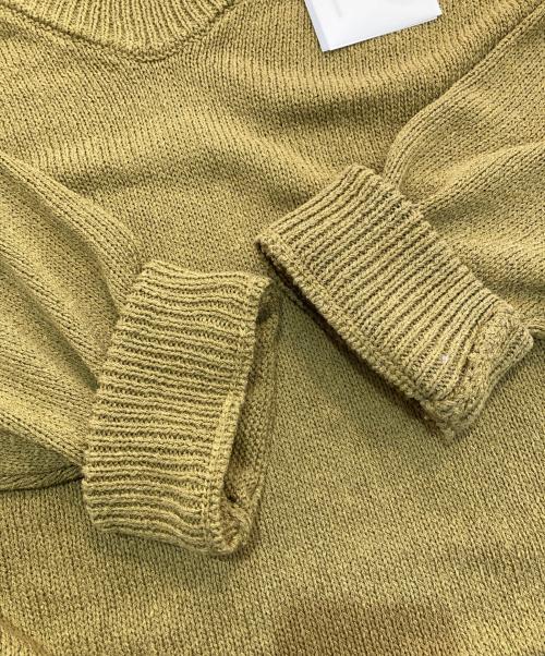 ANCELLM（アンセルム）ANCELLM (アンセルム) UV NECK KNIT　ANC-KN16 LIME サイズ:2の古着・服飾アイテム