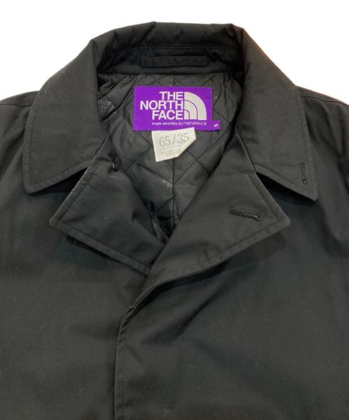 THE NORTHFACE PURPLELABEL（ザ・ノースフェイス パープルレーベル）THE NORTHFACE PURPLELABEL (ザ・ノースフェイス パープルレーベル) 65/35ステンカラーコート　NY2071N ブラック サイズ:Sの古着・服飾アイテム