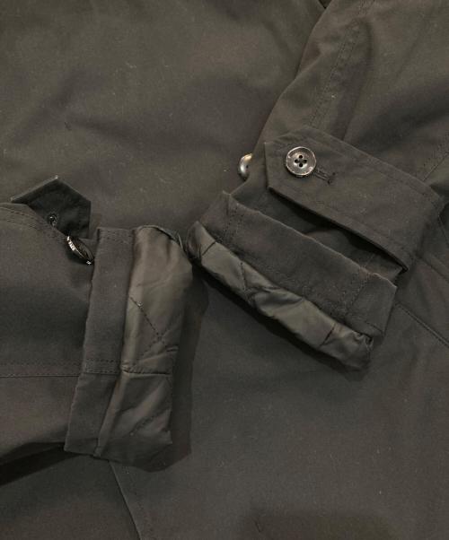 THE NORTHFACE PURPLELABEL（ザ・ノースフェイス パープルレーベル）THE NORTHFACE PURPLELABEL (ザ・ノースフェイス パープルレーベル) 65/35ステンカラーコート　NY2071N ブラック サイズ:Sの古着・服飾アイテム