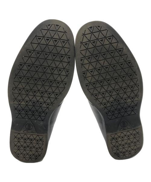CLARKS（クラークス）CLARKS (クラークス) ローファー ブラック サイズ:26cmの古着・服飾アイテム