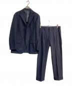 RING JACKET×Salon de GWリングジャケット×サロン ド グローバルワーク）の古着「ストレッチセットアップスーツ」｜ネイビー