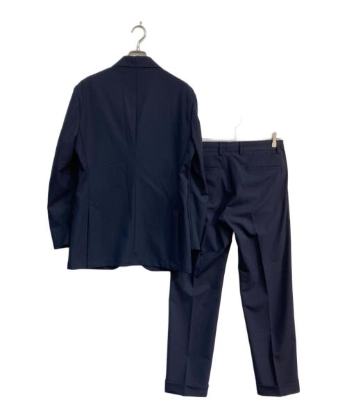 RING JACKET（リングジャケット）RING JACKET (リングジャケット) Salon de GW (サロン ド グローバルワーク) ストレッチセットアップスーツ ネイビー サイズ:L/Mの古着・服飾アイテム