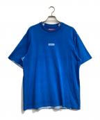 SUPREMEシュプリーム）の古着「Overprint Small Box S/S Top」｜ブルー