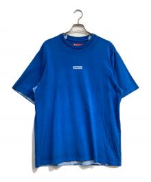 SUPREME（シュプリーム）の古着「Overprint Small Box S/S Top」｜ブルー