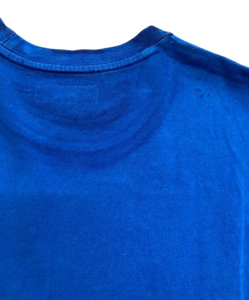 SUPREME（シュプリーム）SUPREME (シュプリーム) Overprint Small Box S/S Top ブルー サイズ:Sの古着・服飾アイテム