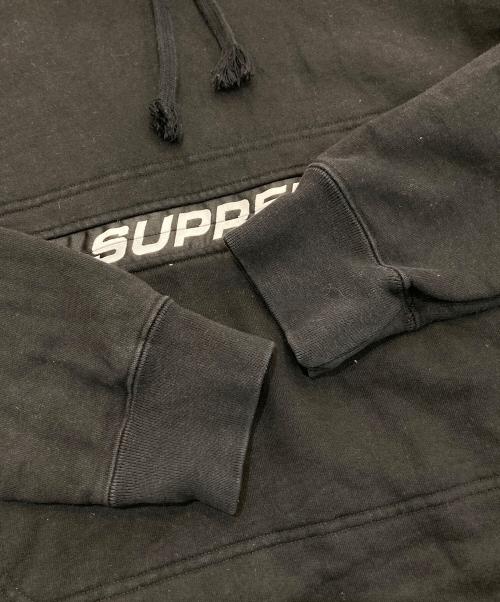 SUPREME（シュプリーム）SUPREME (シュプリーム) Zip Pouch Hooded Sweatshirt　19SS ブラック サイズ:Sの古着・服飾アイテム
