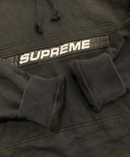 SUPREME（シュプリーム）SUPREME (シュプリーム) Zip Pouch Hooded Sweatshirt　19SS ブラック サイズ:Sの古着・服飾アイテム