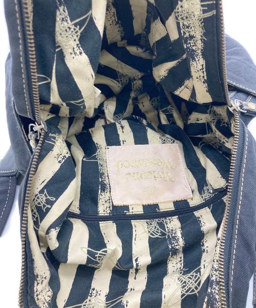 Vivienne Westwood（ヴィヴィアンウエストウッド）Vivienne Westwood (ヴィヴィアンウエストウッド) EDGWAREリュック ブラックの古着・服飾アイテム