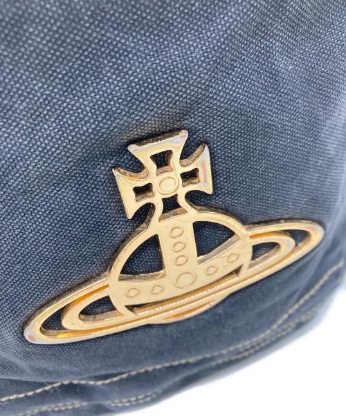 Vivienne Westwood（ヴィヴィアンウエストウッド）Vivienne Westwood (ヴィヴィアンウエストウッド) EDGWAREリュック ブラックの古着・服飾アイテム