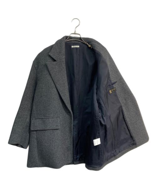 ESTNATION（エストネーション）ESTNATION (エストネーション) オーバーサイズテーラードジャケット　 MANTECO社　32-109-01-100355 グレー サイズ:38の古着・服飾アイテム