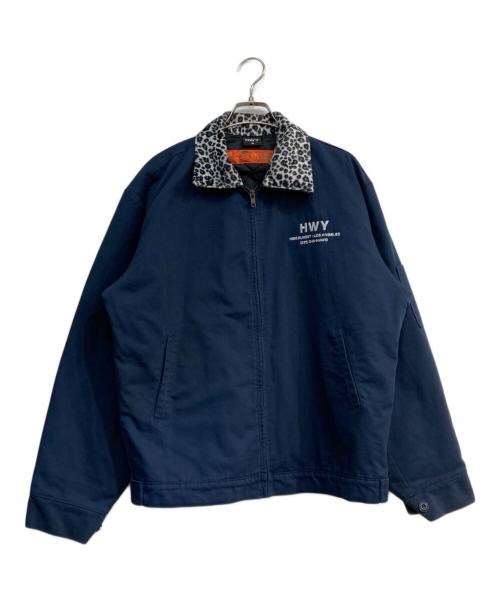 HWY（ハイウェイ）HWY (エイチダブリューワイ) RED KAP (レッド キャップ) ワークジャケット ネイビー サイズ:Mの古着・服飾アイテム