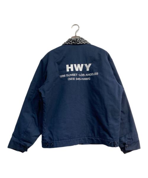 HWY（ハイウェイ）HWY (エイチダブリューワイ) RED KAP (レッド キャップ) ワークジャケット ネイビー サイズ:Mの古着・服飾アイテム