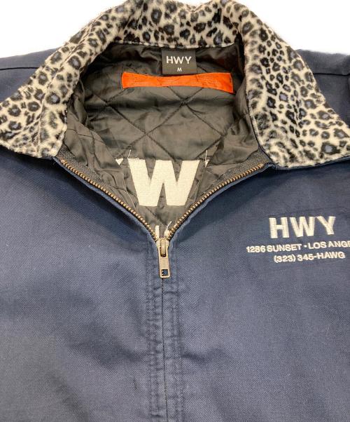 HWY（ハイウェイ）HWY (エイチダブリューワイ) RED KAP (レッド キャップ) ワークジャケット ネイビー サイズ:Mの古着・服飾アイテム
