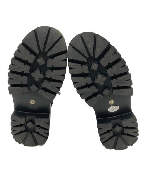 chiaki katagiri（チアキカタギリ）chiaki katagiri (チアキカタギリ) レースアップショートブーツ ブラック サイズ:37の古着・服飾アイテム