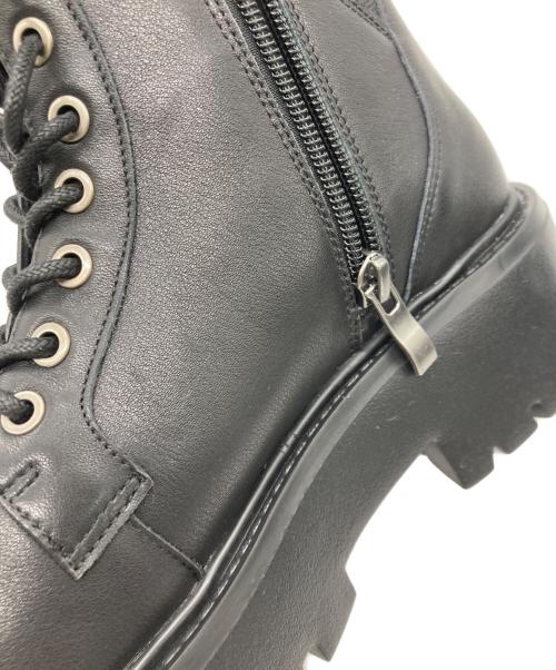 chiaki katagiri（チアキカタギリ）chiaki katagiri (チアキカタギリ) レースアップショートブーツ ブラック サイズ:37の古着・服飾アイテム