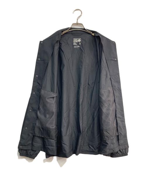 MOUNTAIN HARD WEAR（マウンテンハードウェア）MOUNTAIN HARD WEAR (マウンテンハードウェア) コアエアシェルシャツジャケット ブラック サイズ:Mの古着・服飾アイテム