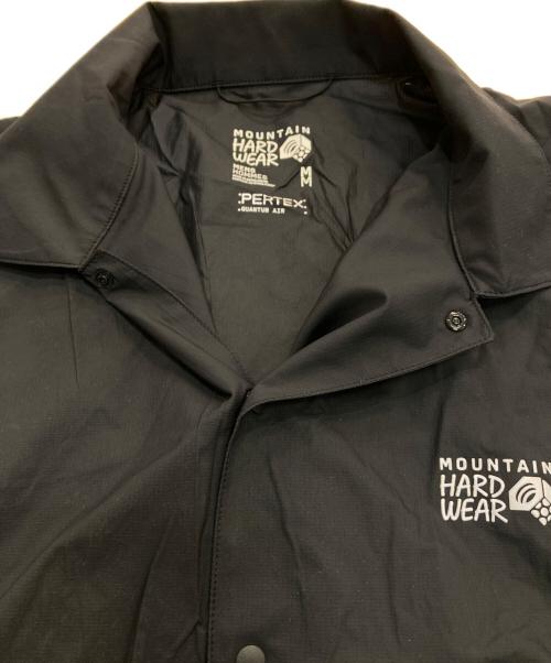 MOUNTAIN HARD WEAR（マウンテンハードウェア）MOUNTAIN HARD WEAR (マウンテンハードウェア) コアエアシェルシャツジャケット ブラック サイズ:Mの古着・服飾アイテム