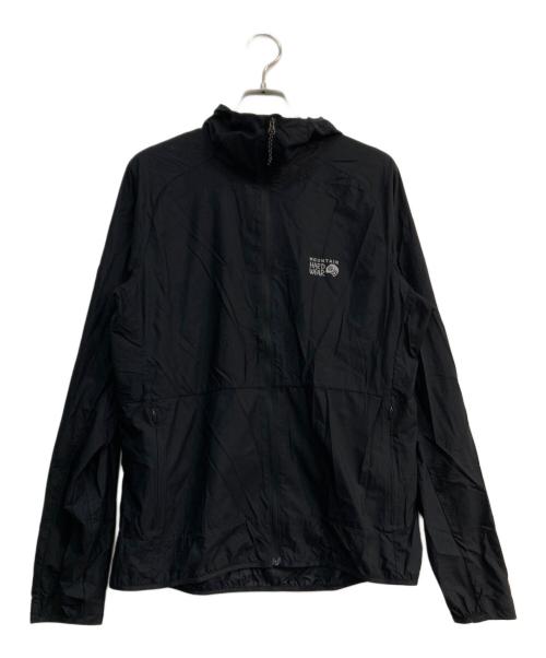 MOUNTAIN HARD WEAR（マウンテンハードウェア）MOUNTAIN HARD WEAR (マウンテンハードウェア) コアエアシェルフーデッドジャケット ブラック サイズ:Sの古着・服飾アイテム