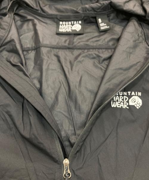 MOUNTAIN HARD WEAR（マウンテンハードウェア）MOUNTAIN HARD WEAR (マウンテンハードウェア) コアエアシェルフーデッドジャケット ブラック サイズ:Sの古着・服飾アイテム