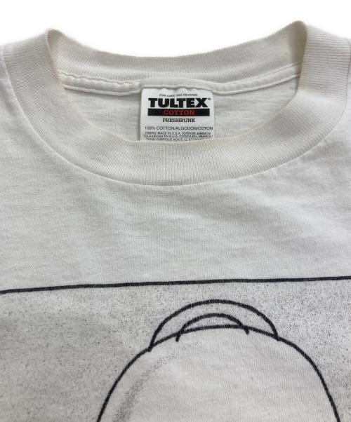 TULTEX（タルテックス）TULTEX (タルテックス) the simpsons calvin klein parody t-shirt ホワイト サイズ:Ⅼの古着・服飾アイテム