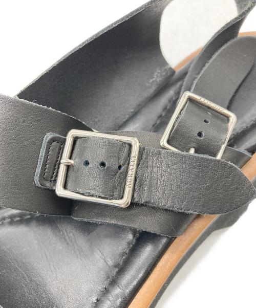 AURALEE（オーラリー）AURALEE (オーラリー) foot the coacher (フットザコーチャー) ストラップサンダル ブラック サイズ:8の古着・服飾アイテム