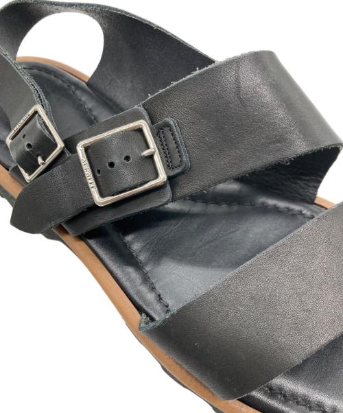AURALEE（オーラリー）AURALEE (オーラリー) foot the coacher (フットザコーチャー) ストラップサンダル ブラック サイズ:8の古着・服飾アイテム