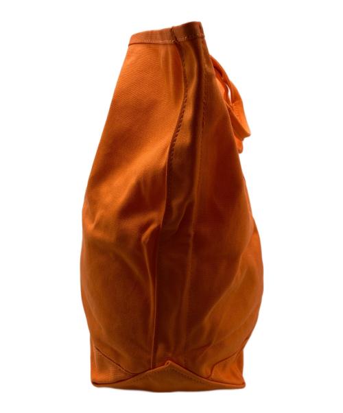 L.L.Bean（エルエルビーン）L.L.Bean (エルエルビーン) Adam et Rope (アダム エ ロペ) グローサリー・トート オレンジの古着・服飾アイテム