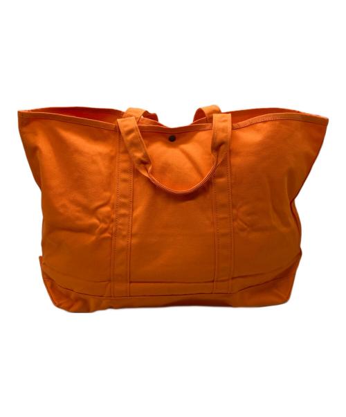 L.L.Bean（エルエルビーン）L.L.Bean (エルエルビーン) Adam et Rope (アダム エ ロペ) グローサリー・トート オレンジの古着・服飾アイテム