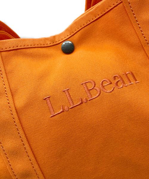 L.L.Bean（エルエルビーン）L.L.Bean (エルエルビーン) Adam et Rope (アダム エ ロペ) グローサリー・トート オレンジの古着・服飾アイテム