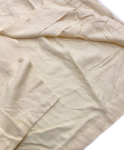 POLO RALPH LAUREN（ポロ・ラルフローレン）POLO RALPH LAUREN (ポロ・ラルフローレン) レーヨンオープンカラーシャツ イエロー サイズ:XLの古着・服飾アイテム