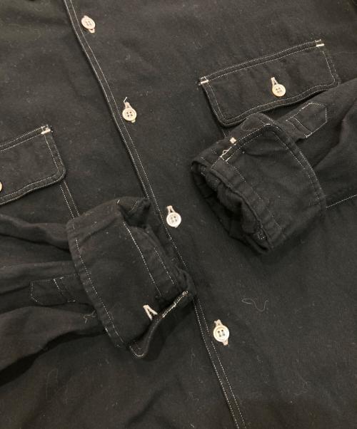 COMME des GARCONS HOMME（コムデギャルソン オム）COMME des GARCONS HOMME (コムデギャルソン オム) ロングスリーブシャツ　AD1992 90’S 田中オム　HB-050380 ブラック サイズ:-の古着・服飾アイテム