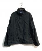 POLO RALPH LAURENポロ・ラルフローレン）の古着「比翼ジップアップジャケット  90’s」｜ブラック