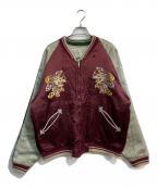 WAREHOUSEウエアハウス）の古着「スカジャン」｜ボルドー×グリーン