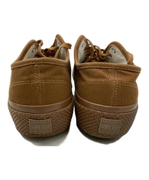 SUPERGA（スペルガ）SUPERGA (スペルガ) ミリタリーデッキレースアップスニーカー ブラウン サイズ:28.36の古着・服飾アイテム
