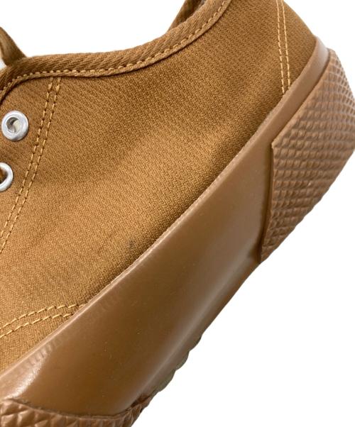 SUPERGA（スペルガ）SUPERGA (スペルガ) ミリタリーデッキレースアップスニーカー ブラウン サイズ:28.36の古着・服飾アイテム