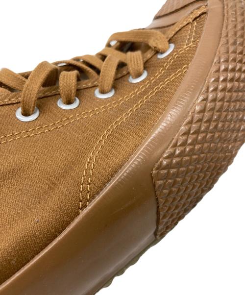 SUPERGA（スペルガ）SUPERGA (スペルガ) ミリタリーデッキレースアップスニーカー ブラウン サイズ:28.36の古着・服飾アイテム