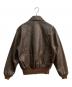 AVIREX (アヴィレックス) A-2レザーフライトジャケット  2107H  USA製  ブラウン サイズ:38：17000円