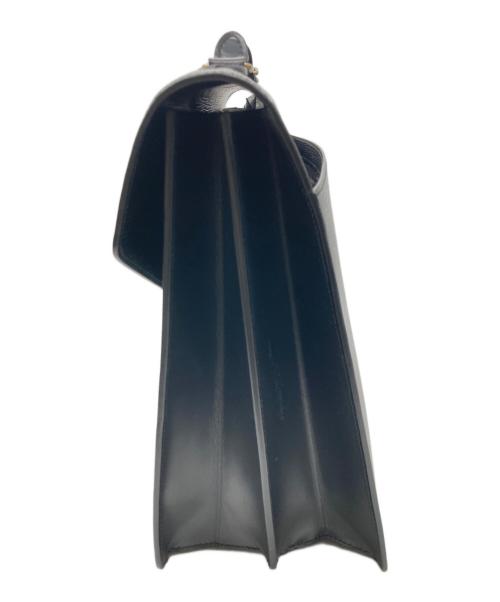 LOUIS VUITTON（ルイ ヴィトン）LOUIS VUITTON (ルイ ヴィトン) レザーブリーフケース ブラックの古着・服飾アイテム