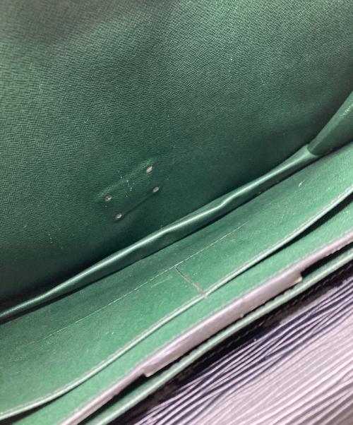 LOUIS VUITTON（ルイ ヴィトン）LOUIS VUITTON (ルイ ヴィトン) レザーブリーフケース ブラックの古着・服飾アイテム