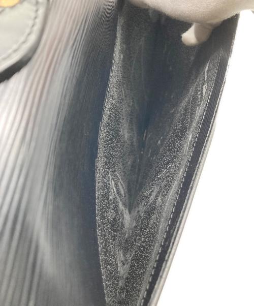 LOUIS VUITTON（ルイ ヴィトン）LOUIS VUITTON (ルイ ヴィトン) レザーブリーフケース ブラックの古着・服飾アイテム