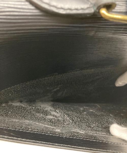 LOUIS VUITTON（ルイ ヴィトン）LOUIS VUITTON (ルイ ヴィトン) レザーブリーフケース ブラックの古着・服飾アイテム