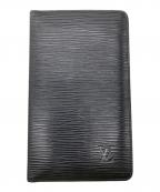 LOUIS VUITTONルイ ヴィトン）の古着「エピレザー長財布」｜ブラック