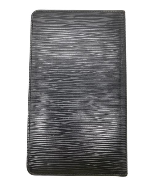 LOUIS VUITTON（ルイ ヴィトン）LOUIS VUITTON (ルイ ヴィトン) エピレザー長財布 ブラックの古着・服飾アイテム