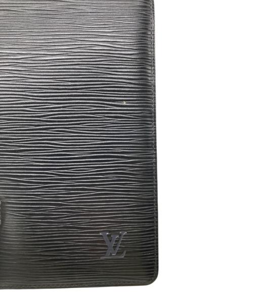 LOUIS VUITTON（ルイ ヴィトン）LOUIS VUITTON (ルイ ヴィトン) エピレザー長財布 ブラックの古着・服飾アイテム