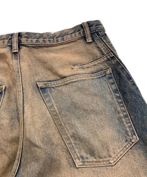 NVRFRGT（ネヴァーフォーゲット）NVRFRGT (ネヴァーフォーゲット) 3D TWISTED JEANS　EXST242P02 インディゴ サイズ:2の古着・服飾アイテム