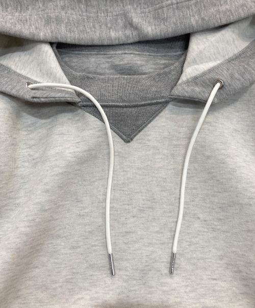 sacai（サカイ）sacai (サカイ) Sponge Sweat Hoodie  24SS  24-03367M グレー サイズ:2の古着・服飾アイテム