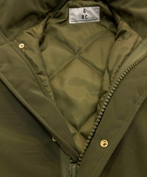 Curensology（カレンソロジー）Curensology (カレンソロジー) &RC スウェーディッシュモッズコート　CL207143ER-00 グリーン サイズ:36の古着・服飾アイテム